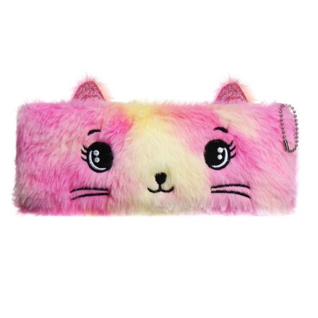 Penal School fur on the zipper Calligrata "cat", mix-9