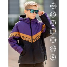 Boy jacket, height 146 cm, eggplant color