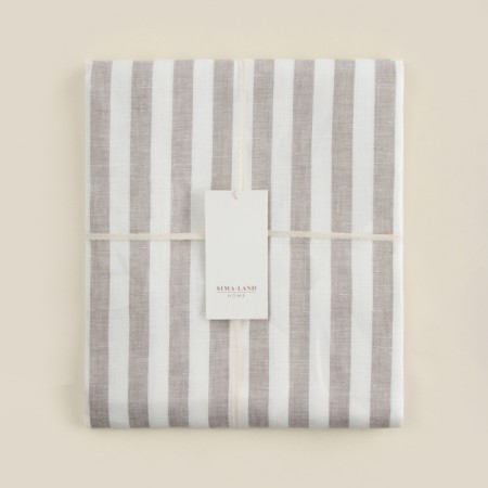 Sl Home Gplebiture "Stickt Line" 220x140cm, flax 100%, 180 g/m2-5