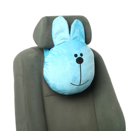 Pillow on the headrest Matech Mimimish Line, 33 x 31 x 10 cm, blue-5