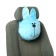 Pillow on the headrest Matech Mimimish Line, 33 x 31 x 10 cm, blue
