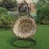 Billy swing pillow, diameter 115 cm, gray-beige color