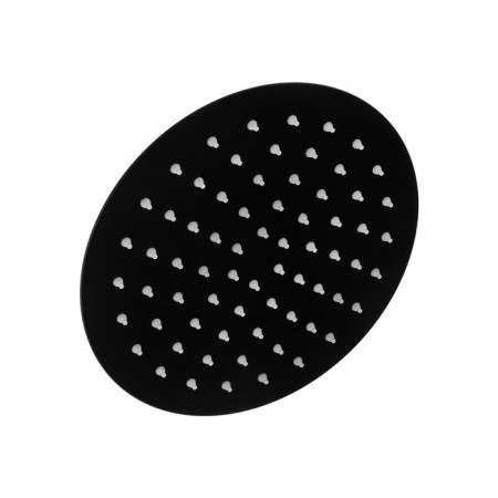 Stationary watering can Zein Z2354, round, D = 20 cm, 1 mode, stainless steel, black