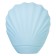 Vacuum-wave stimulator Qli by Flovetta Scall, 6 cm, silicone, blue color