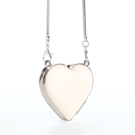 Female bag on a magnet, white color-4