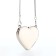 Female bag on a magnet, white color