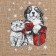 A bag of thermonacle "Friends", 13 x18 cm +/- 1.5 cm, New Year