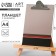 Cardboard tablet with A4 Malevich clamp