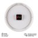 Watching clock, interior "classics", silent, d-30 cm