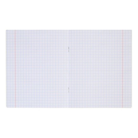 Notebook of 12 sheets in a large cage "Cat Superhero", covered Cardboard, mix-1