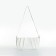 Bag Cross-Bodi with a zipper, white color