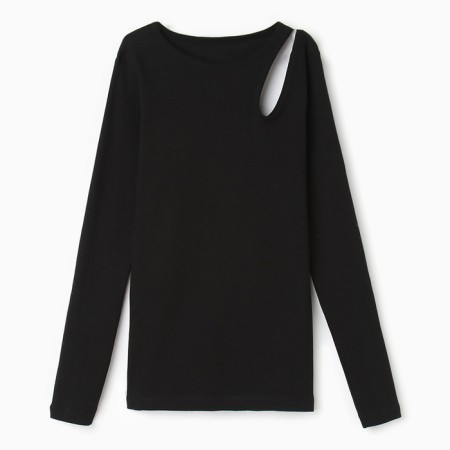 Women's longing, black color, size 44 (m)-3