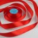 Satin tape, 25 mm × 33 ± 2 m, color red No. 026