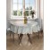 The tablecloth "Marble gradient", round, Saten, d = 150 cm