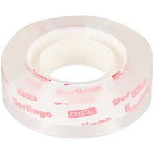 Adhesive tape stationery 12 mm x 33 m berlingo, transparent