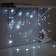 Garland “thread” 5 m with nozzles “stars”, IP20, transparent thread, 50 LED, white glow, 8 modes, 220 V