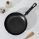 The “Expert” pan, D = 24 cm, plastic handle, anti -stick coating, burgundy color