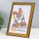 Photo frame plastic 15x21 cm 296 Gold (25/1000)