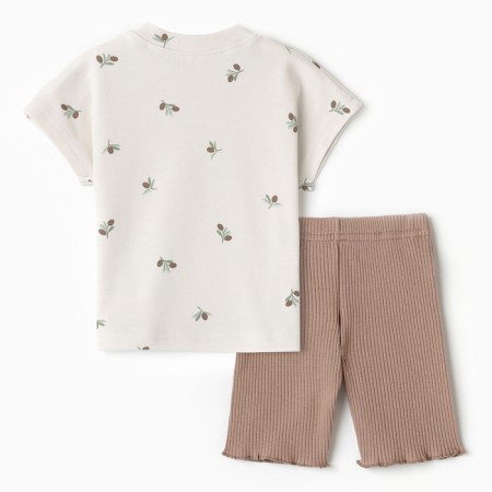 Costume (T -shirt and shorts) Kroshka I am Olives, p. 62-68-9