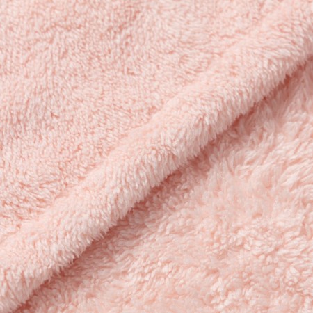 Cup for drying the hair of the Dolyan "Ears", microfiber, with a button, pink color-3