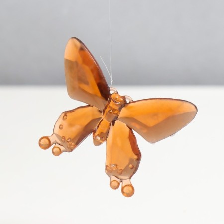 Wind Music Metal "Butterflies" 4 tubes 7 butterflies 59 cm-3