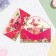 Money envelope "Congratulations!" Raspberry background, 8.3x16.7 cm