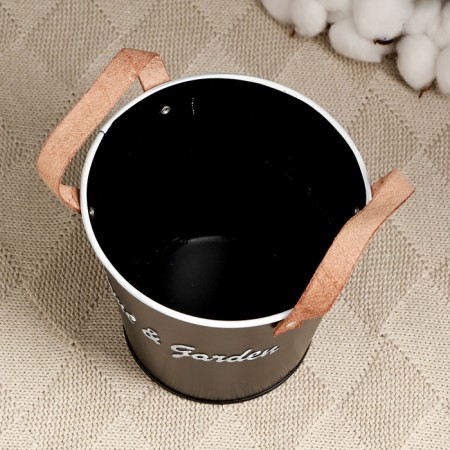 Kashpo "Ellie" 13x12cm, black-5