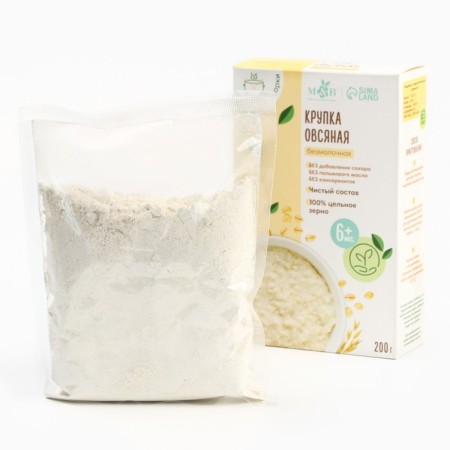 Oatmeal porridge m & b is silent, without gluten, from 6 months, 200 g.-9