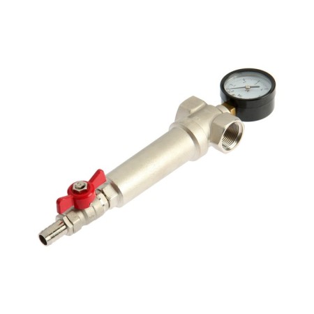 Aqualink mechanical cleaning filter, 3/4 ″, cascading, flushing