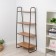 Scandinavia 24 rack, 65 × 38.5 × 147 cm, black color