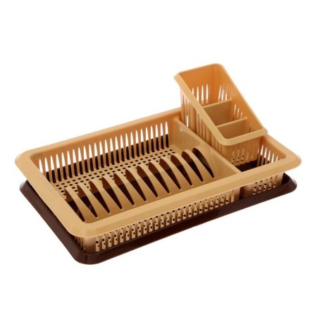 Distery for dishes with the Podon "Lily", 48 × 30.5 × 8.5 cm, color mix-7