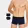 Set of men's panties boxers (2 pcs), dark blue color, size 46 (s)