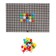 Mosaic round, 160 elements of 20 mm 8 colors, 2 boards