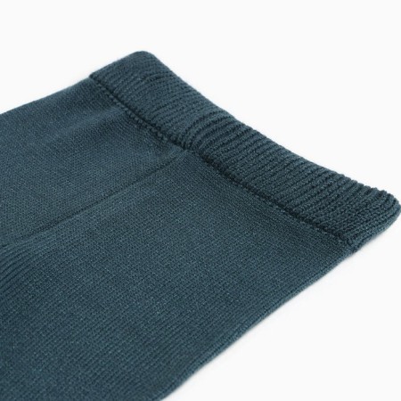 Knitted children's kit (jumper, trousers), emerald color, height 86-4