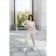 Female ISee suit, size 52, beige color