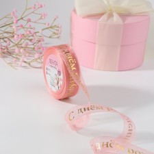 Kapron tape with embossing 