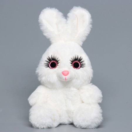 Soft toy "Bunny", white color-3