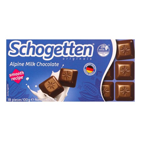 Chocolate SchoGetten Alpine Milk Chocolate, 100 g-2