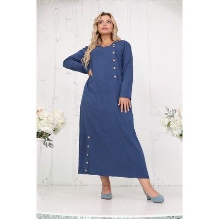 Women's dress, size 48, blue color