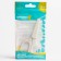 Baby manicure scissors with a cap, white color