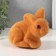 Souvenir Pimple "Brown Rabbit" 14x8x11 cm