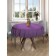 The tablecloth "purple shine", round, Saten, d = 150 cm