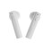 Wireless headphones Mybit VBT 1.18, TWS, inserts, BT5.0, 30/200 mAh, solar panel, white
