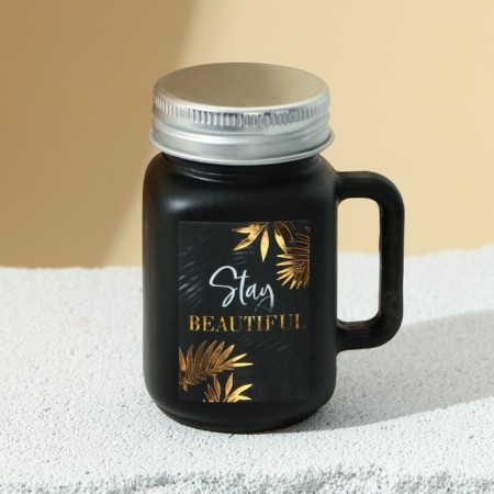 Aromatic candle "Stay Beautiful", 7 x 5 cm.-1
