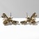 Earrings with pearls "Flies" are fabulous, white color in gold