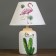 Lamp table ceramics "Cactus" White 1x40W E14 37x25x25 cm Risalux