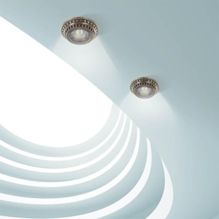 Built -in lamp Novotech, 50 W, Gx5.3, 12 V, 70x70 mm, d = 70 mm, bronze color-2