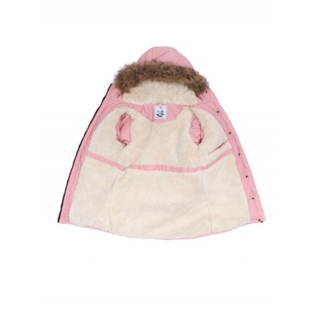 Winter park for a girl, height 122 cm, pink color-16