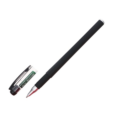 Gel pen 0.5 mm, black matte, black case