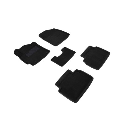 3D mats for Hyundai Elantra VI, black, set